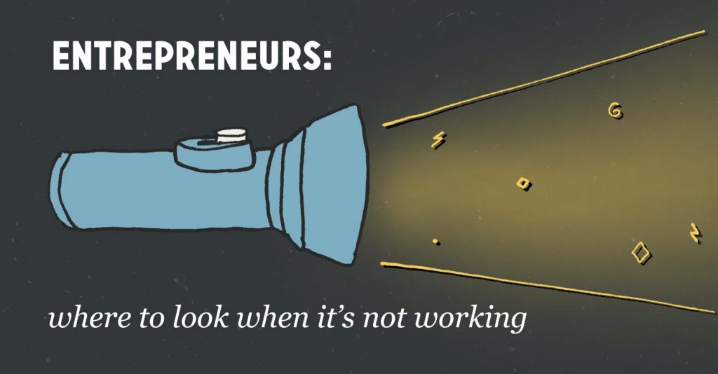 entrepreneur flashlight