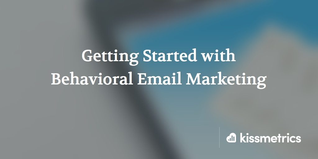 behavioral email marketing cover image