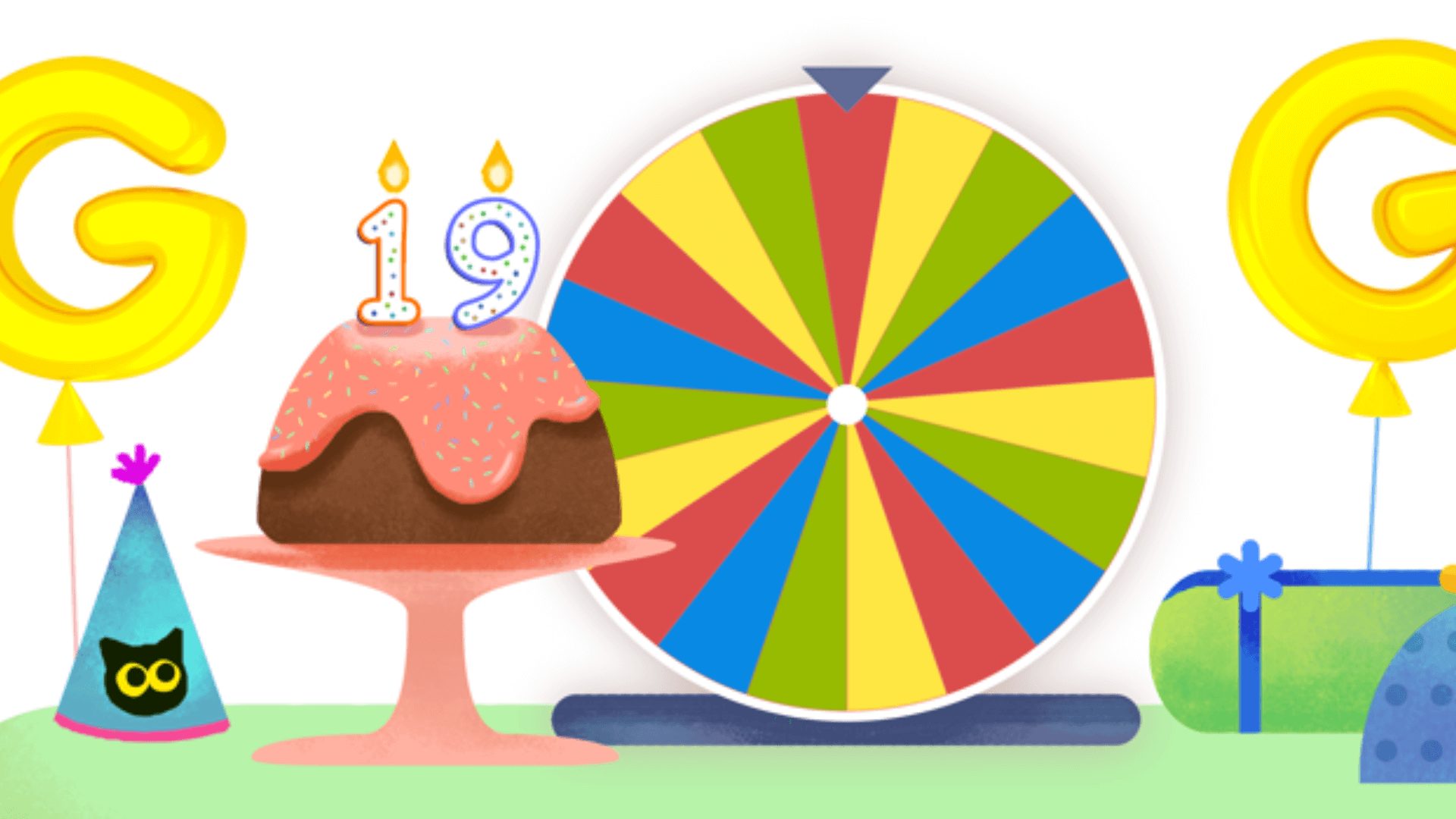 google birthday surprise wheel