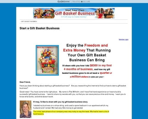 Start a Gift Basket Business -  Make Gift Baskets for Fun and Profit