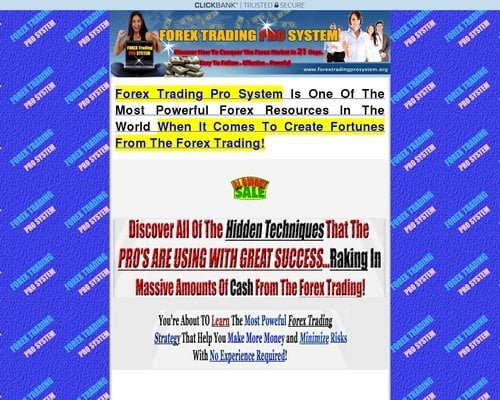 Forex Trading Pro System!