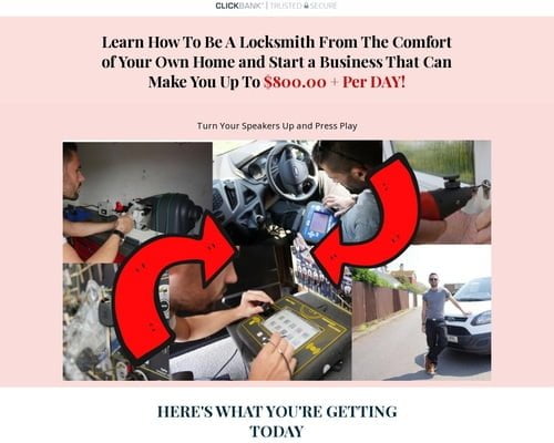 Locksmithing Sectrets Online Course. Insane Hungry Audience