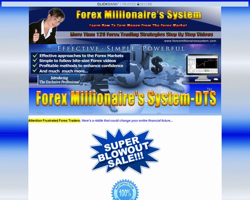 Forex Millionaires System Dts - 