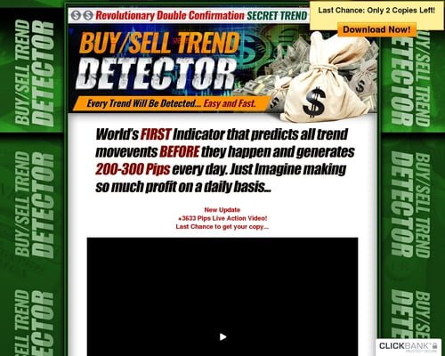 Buy/ Sell Trend Detector - Brand New Unique Forex Tool!