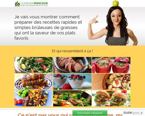 Cuisinerminceur.com - French Version Of Metaboliccooking.com