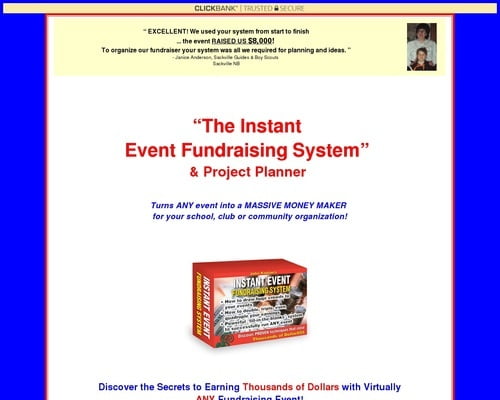 Instant Event Fundraising System