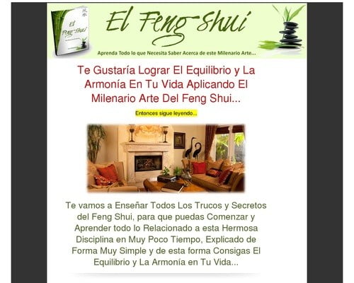 Libro Sobre El Feng Shui