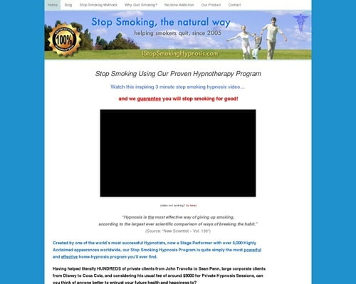 Quit Smoking Hypnosis - Our Proven Audio System is 100% Guaranteed!