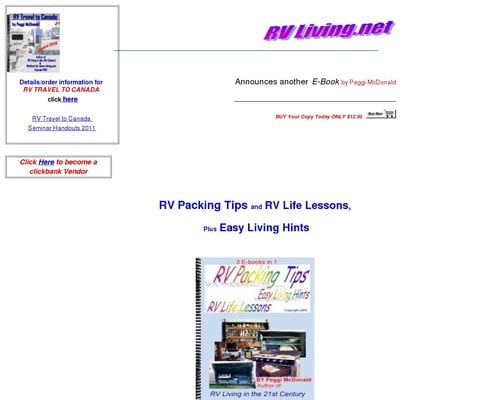 Rv Packing Tips, Ebook(r.