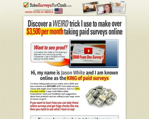 Take Surveys For Cash - #1 Paid Survey Site On CB