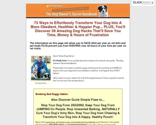 The Dog Owner's Secret Handbook