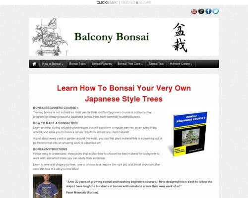 Bonsai Beginners Course 1