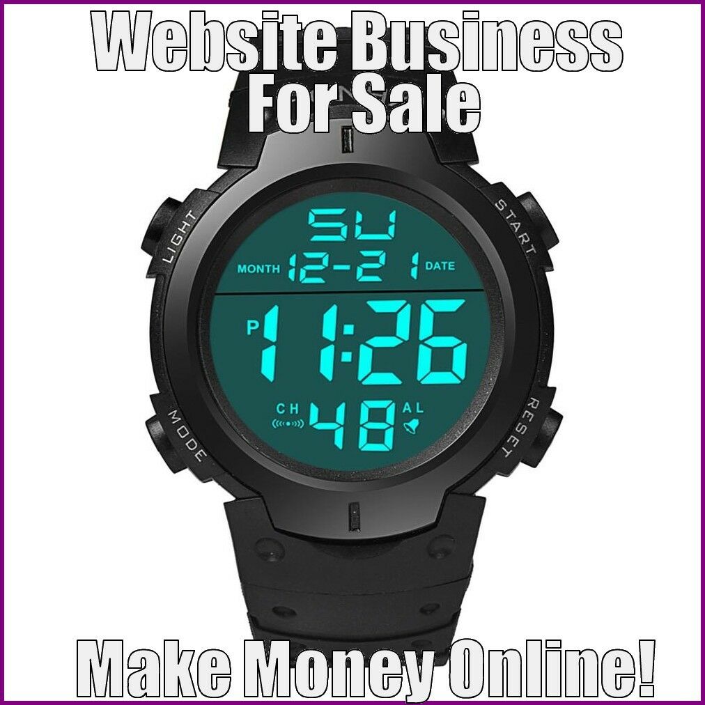 DIGITAL WATCHES Website Earn $54.22 A SALE|FREE Domain|FREE Hosting|FREE Traffic