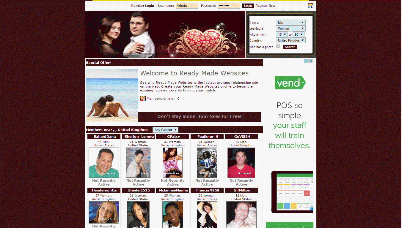 Easy to Run Dating Website with Fake Profile Generator Choose Your Theme