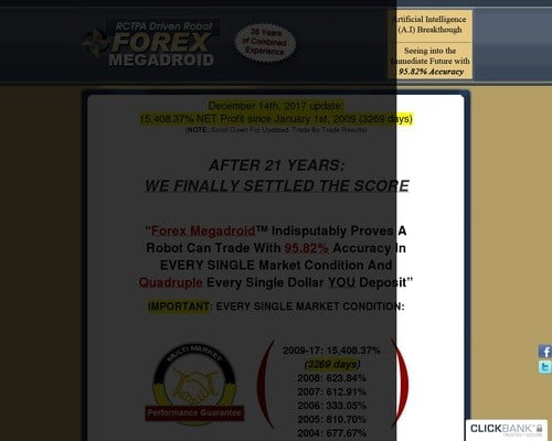 Forex Megadroid Expert Advisor #1