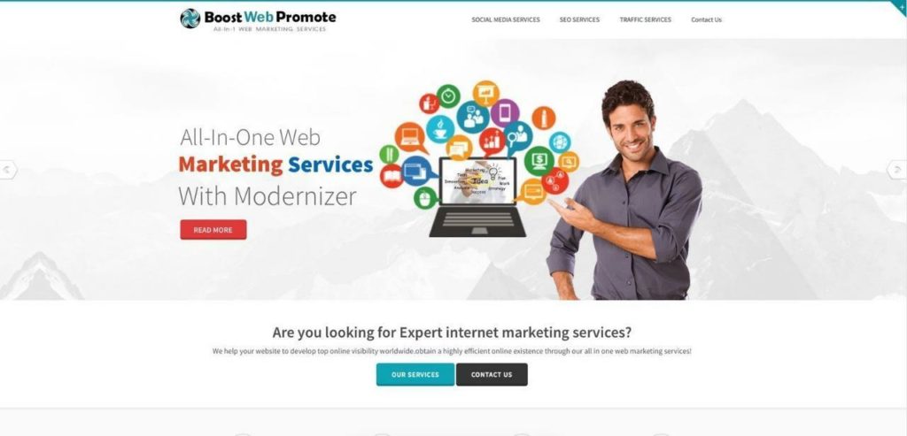 Internet SEO Services Website   - Free Installation + Hosting