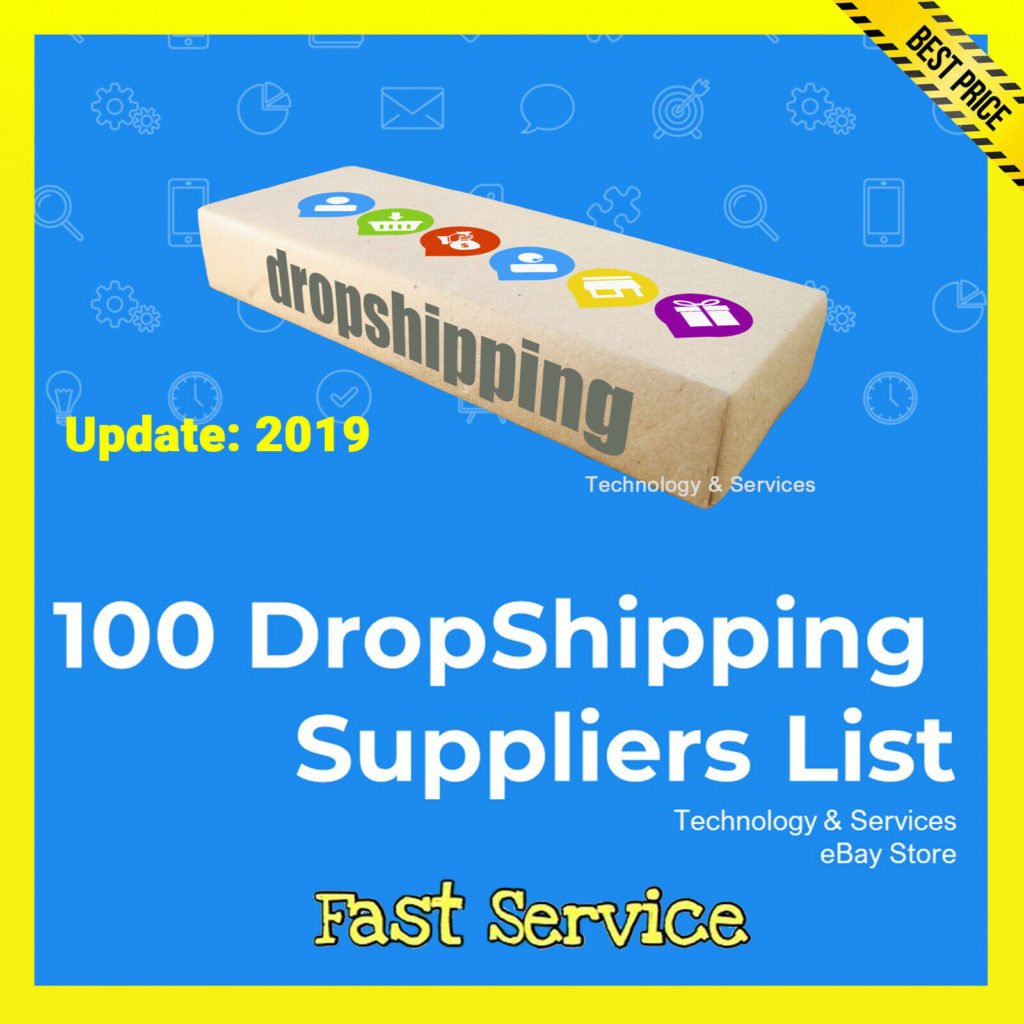 ✅ 100 DropShipping Suppliers List ✅ $0.99 ✅ Drop Shipping ✅ UPDATE 2019