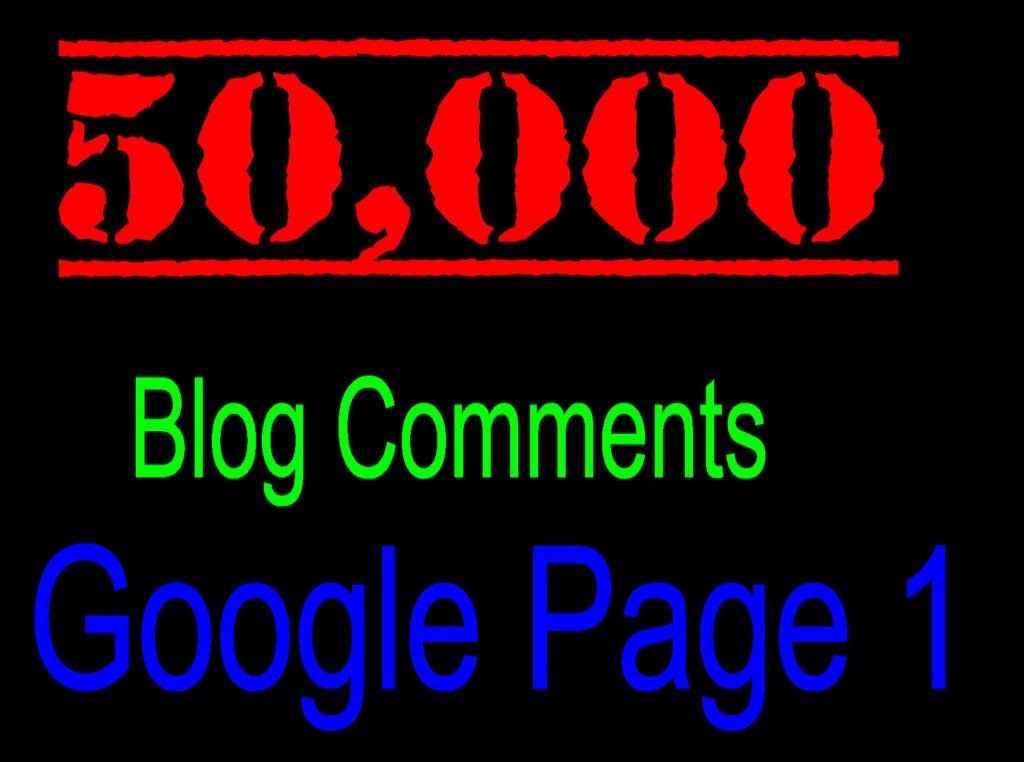 50,000 SEO Website Link Building Backlinks Blog Commenting Backlink + REPORT