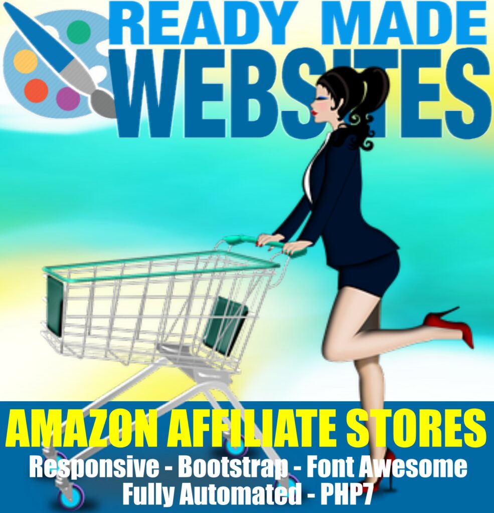 Automated Amazon Affiliate Ready Made Store Any Niche Work from Home