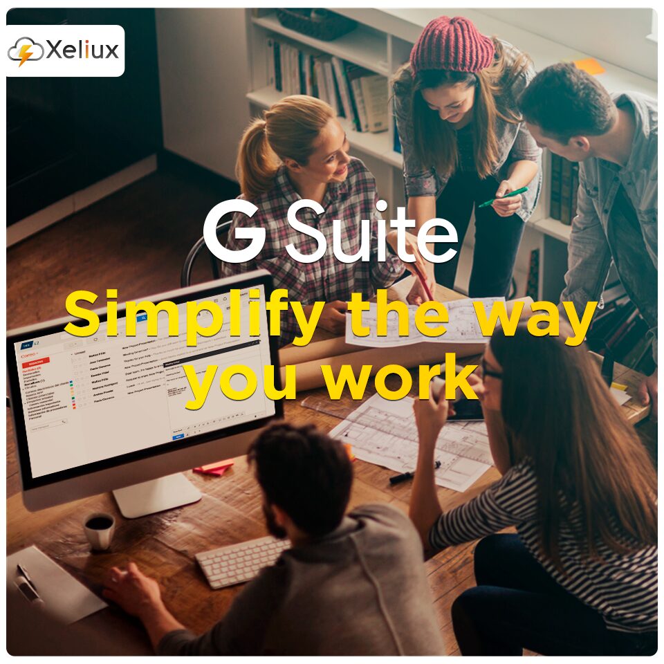 G Suite : 1 user account (30GB) + 1 .COM Domain Name + Control Panels