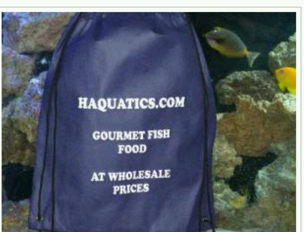 HAQUATICS.COM Website and all supplies ( fish food,bags,ext) turn key bussines