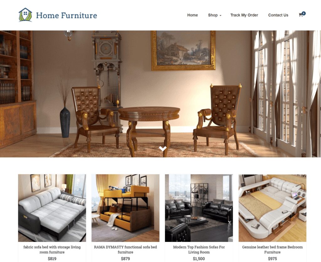 Home Furniture Turnkey Website BUSINESS For Sale - Profitable DropShipping