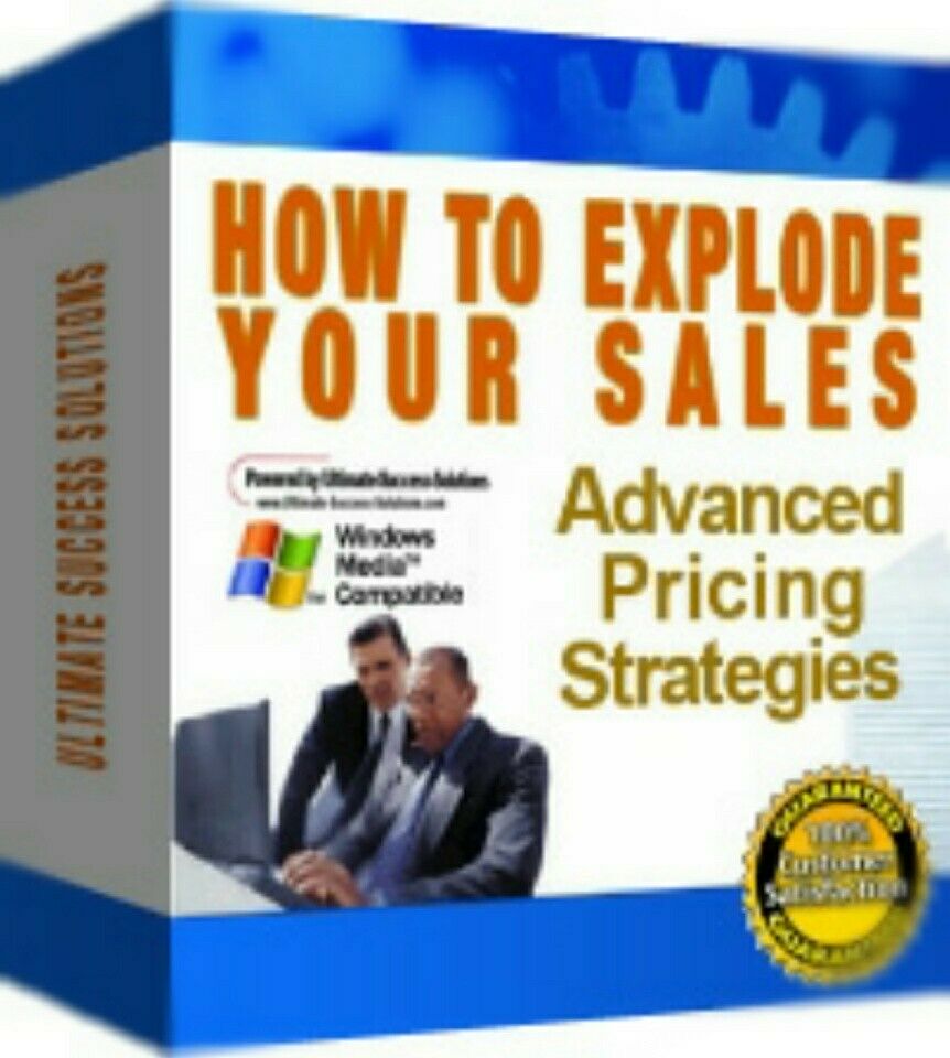 How To Explode Your Sales Advanced Pricing Strategies - *w/Resell Rights*