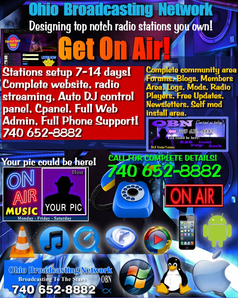 Internet Radio Station COMPLETE SETUP HIP HOP  OR WHATEVER GENRE NEW DESIGN