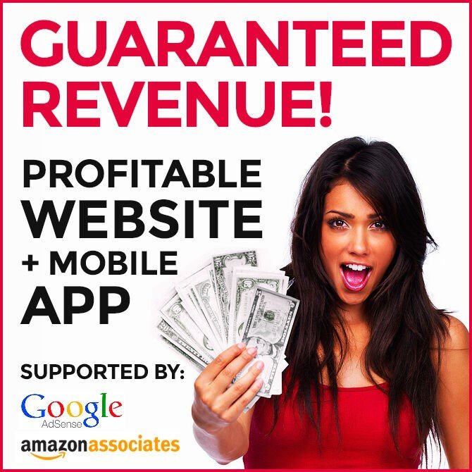Profitable Website + Mobile App - Make At Least $150/Month. Guaranteed Income!