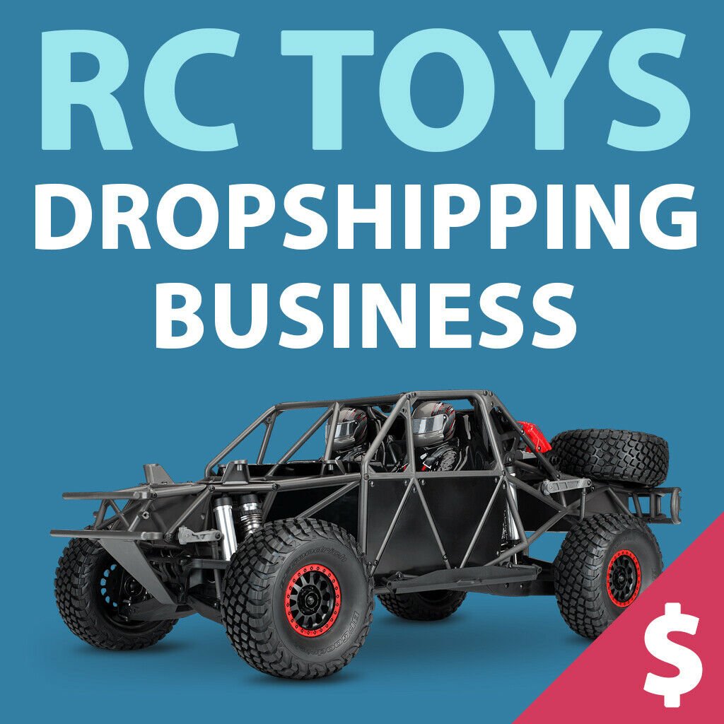 RC Toys Dropshipping Store - Turnkey Website Business