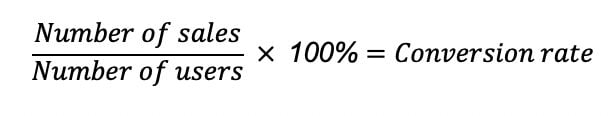 Coversion Rate Calculation