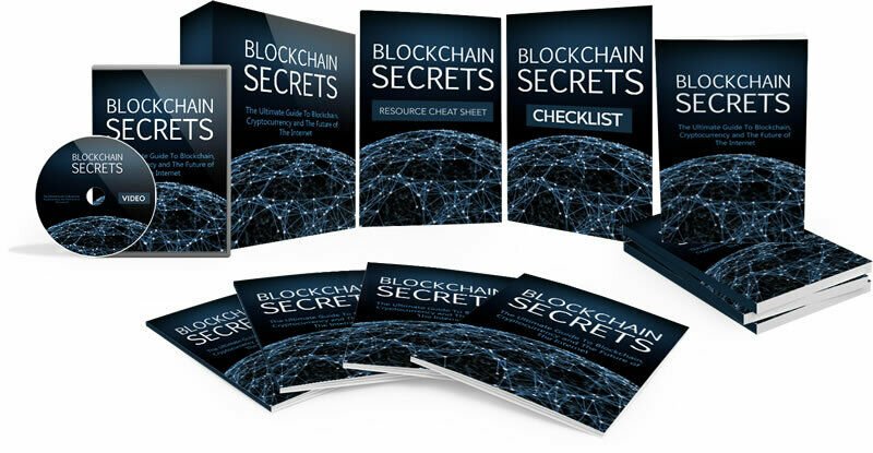 UPSELL Blockchain Secrets Website For Sale