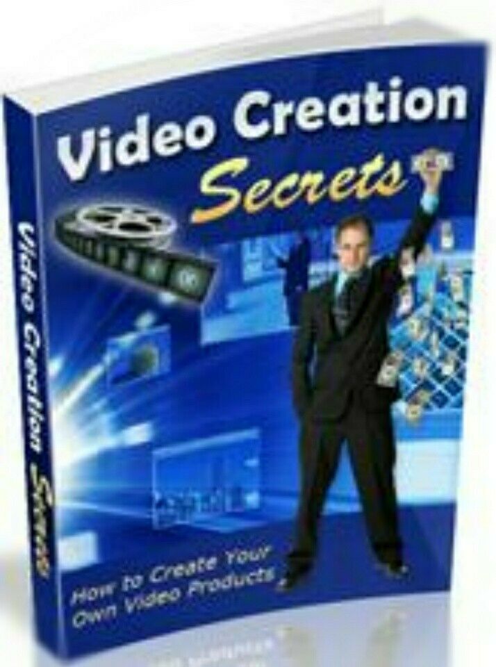 Video Creation Secrets - How To Create You Own Video Products - *w/Resell Rights