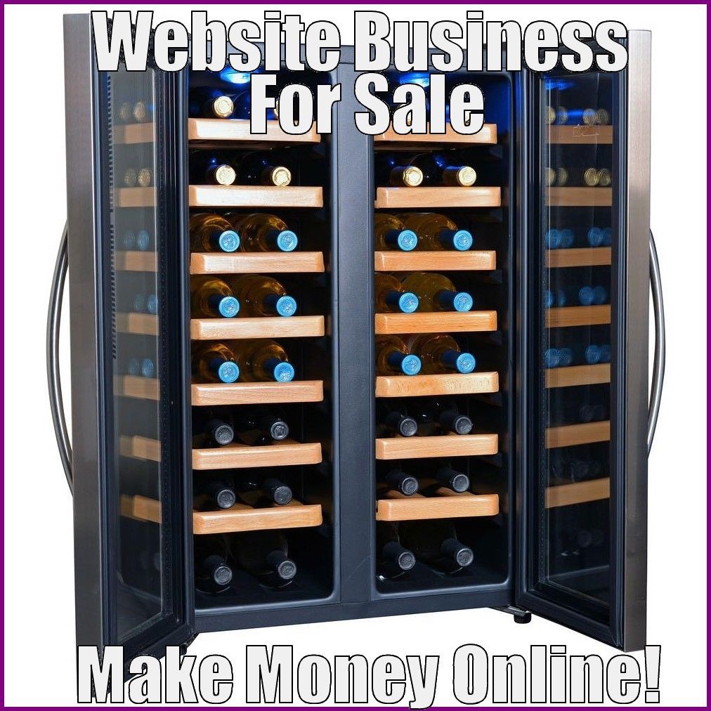 WINE FRIDGES Website Earn $205.50 A SALE|FREE Domain|FREE Hosting|FREE Traffic