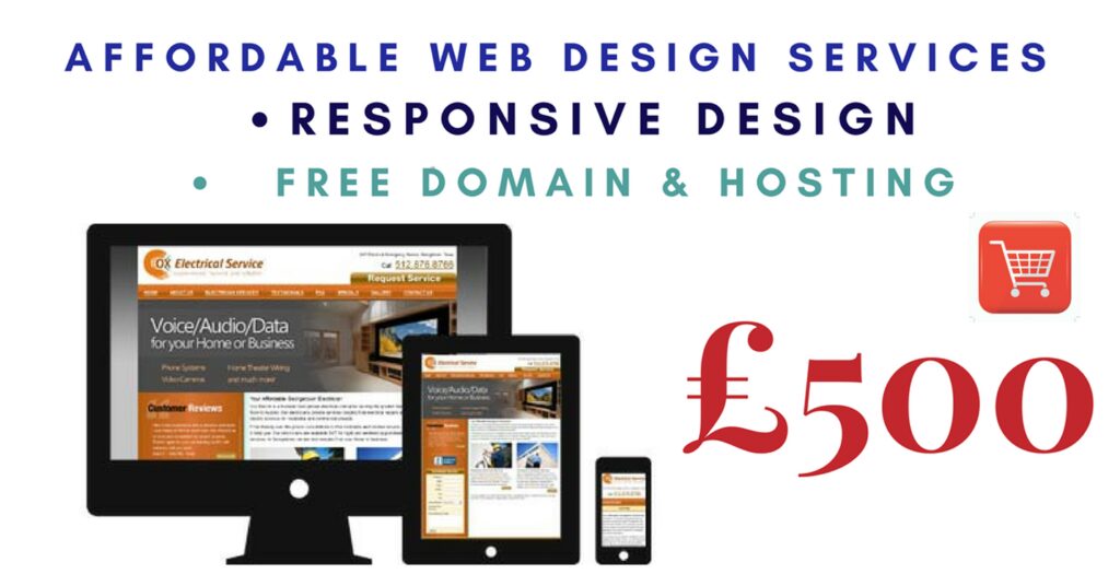 Website Design - Mobile Friendly - Free Hosting