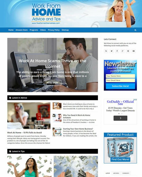 Work From Home Website