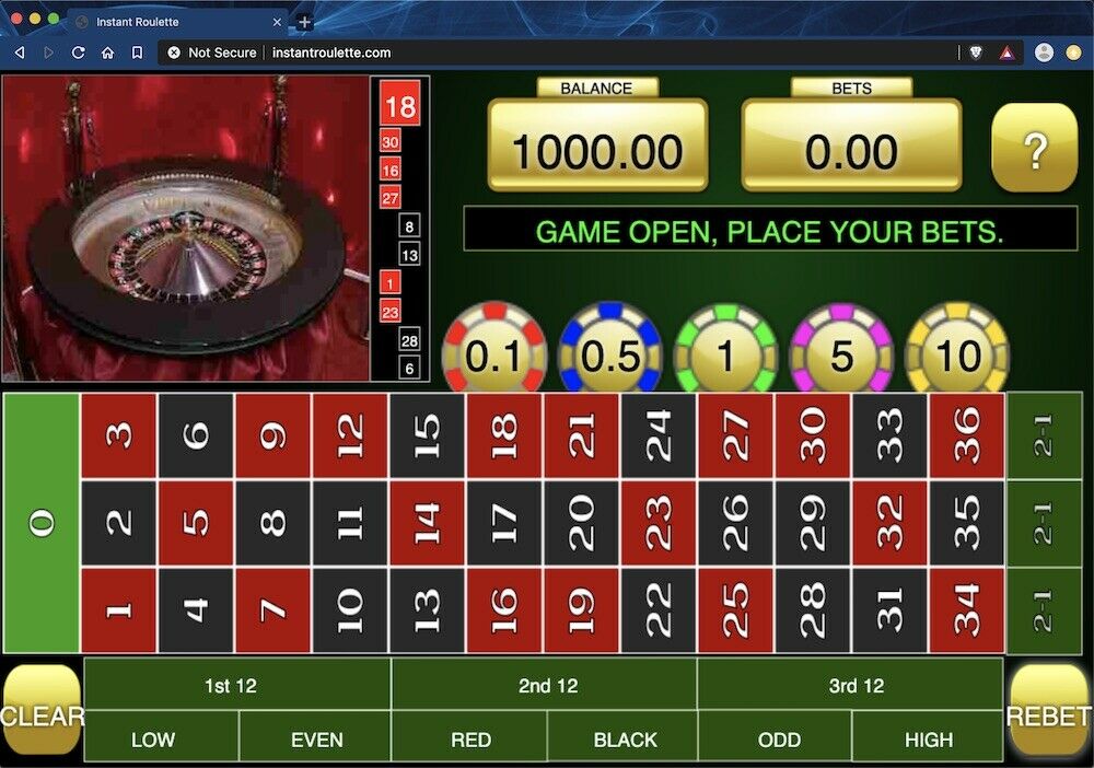 instantroulette.com live roulette affiliate website