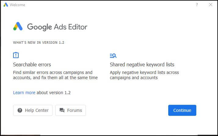 Google Ads Editor update includes support for Discovery campaigns