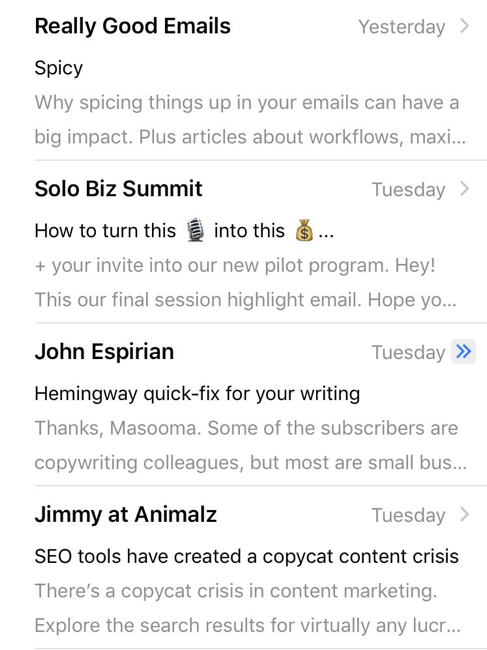 Emojis in email subject lines stand out in the crowded inbox