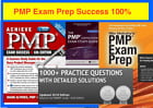 PMP Exam Prep Rita Mulcahy 100% Guaranteed + 3 Books PMBOK + 2400 Q
