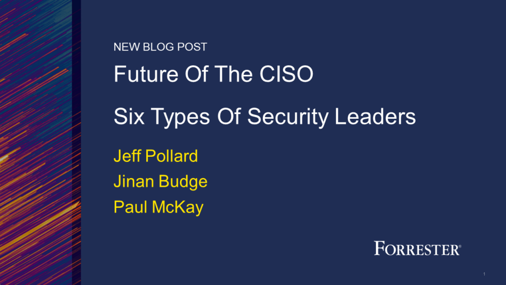 The Future Of The CISO