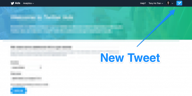 New Tweet button on Twitter desktop