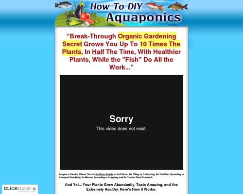 How To Diy Aquaponics ~ Brand New ~ Great Conversions!