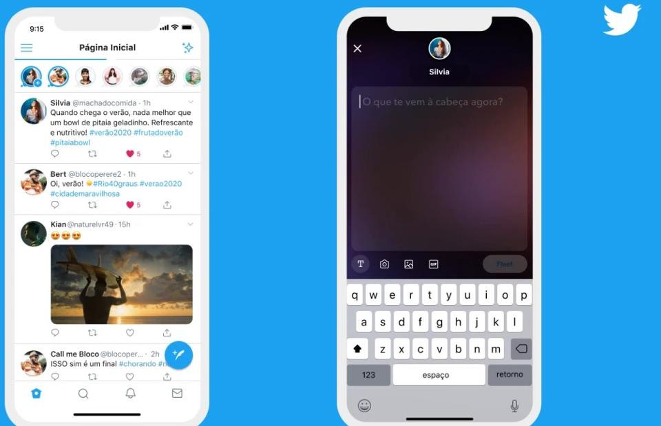 Twitter Fleets launch in Brazil