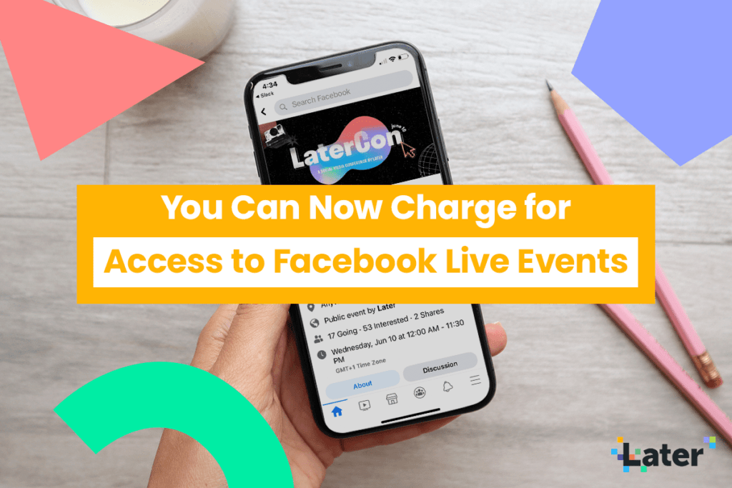 You Can Now Charge for Access to Live Facebook Events