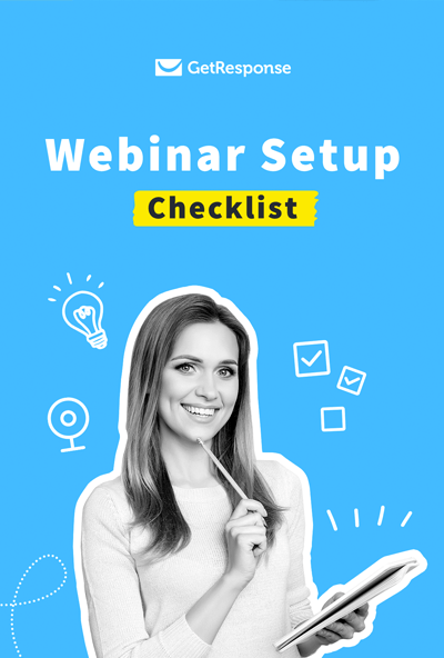 Webinar setup checklist