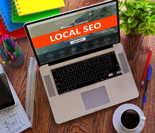 local seo marketing concept